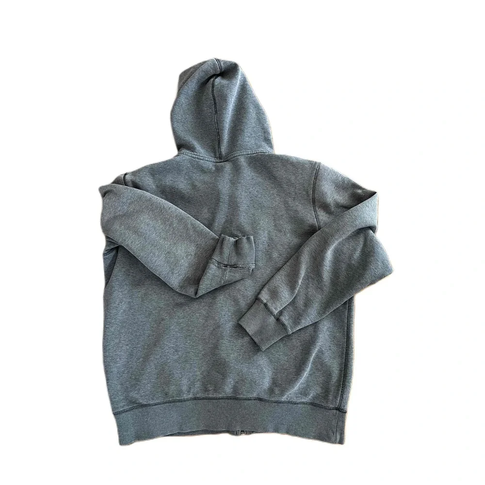 Nike Athletic‎ Dept Gray Full Zip Hoodie Mens Size Medium Sportswear Athleisure